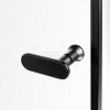 NEW TRENDY Drzwi wnękowe prysznicowe składane NEW SOLEO BLACK 100x195 D-0225A